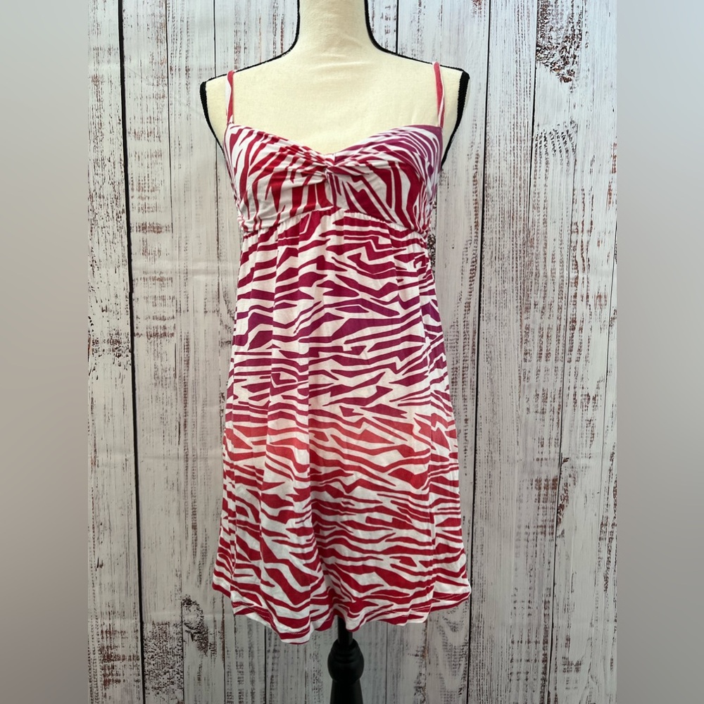 Volcom Red/pink beach coverup
